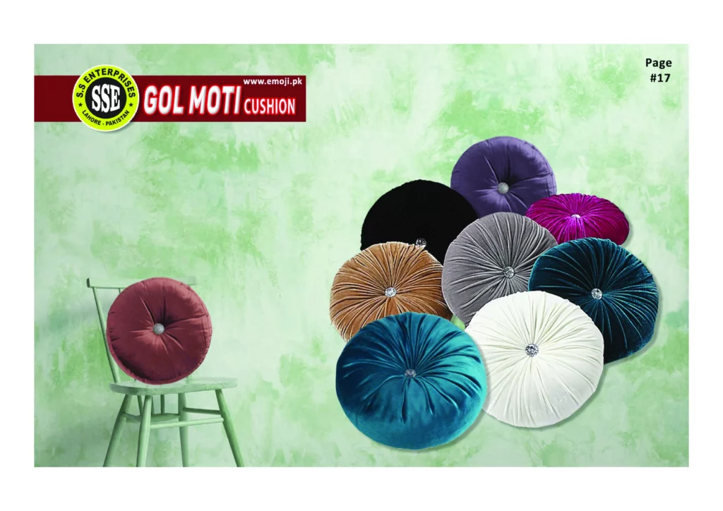 Gol Moti Cushion